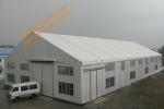 Outdoor Industrial Warehouse Tent Aluminum Structure Waterproof 100 km / h Wind