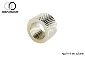 Wholesale MSDS Approval N52 Qualified Ring Neodymium Permanent Magnets from china suppliers