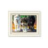 Buy cheap Tigers 3D Lenticular Printing / MDF Or PS Frame 3D Animals Images from wholesalers