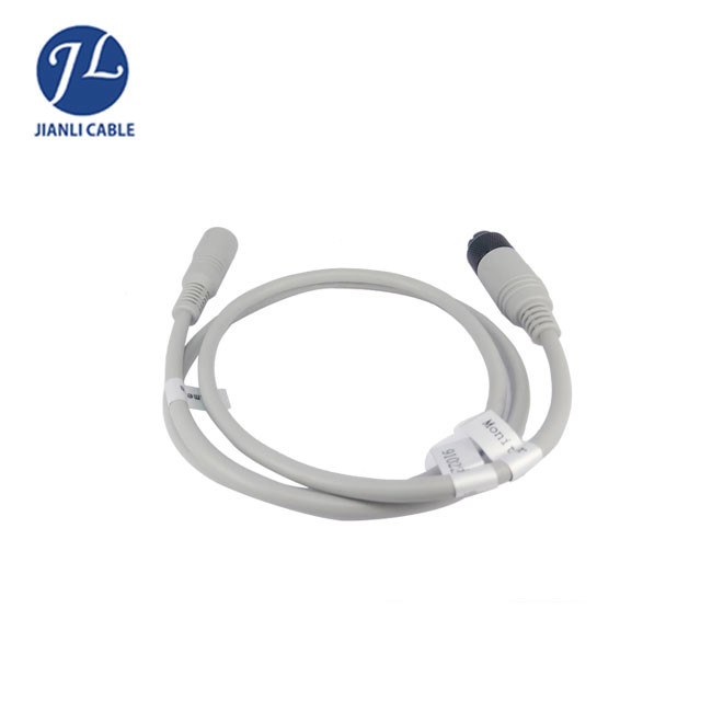 10 Meters 6 Pin Cctv Cable Video Cable With Power For Security Camera Systems