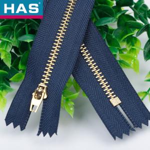 Wholesale Home Textile Brass 3 Metal Teeth Zipper For Bag Jeans Dress Custom Zipper Sliders from china suppliers