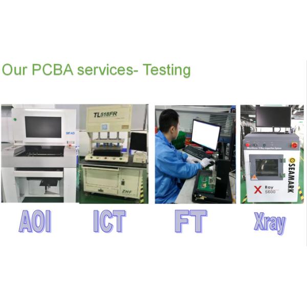 FR4 PCB Assembly with AOI Test ISO13485 ISO9001 UL Certified