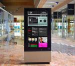 Shopping Mall Interactive Wayfinding Kiosk / Self Service Terminal With Multi
