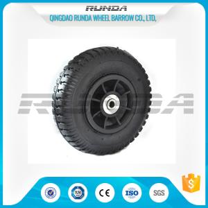 Wholesale Plastic Rim Pneumatic Rubber Wheels SGS , 8 Inch Pneumatic Wheels For Trolleys from china suppliers