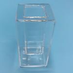 Double Wall Square Quartz Tube Good Soldering Skills Low Thermal Expansion