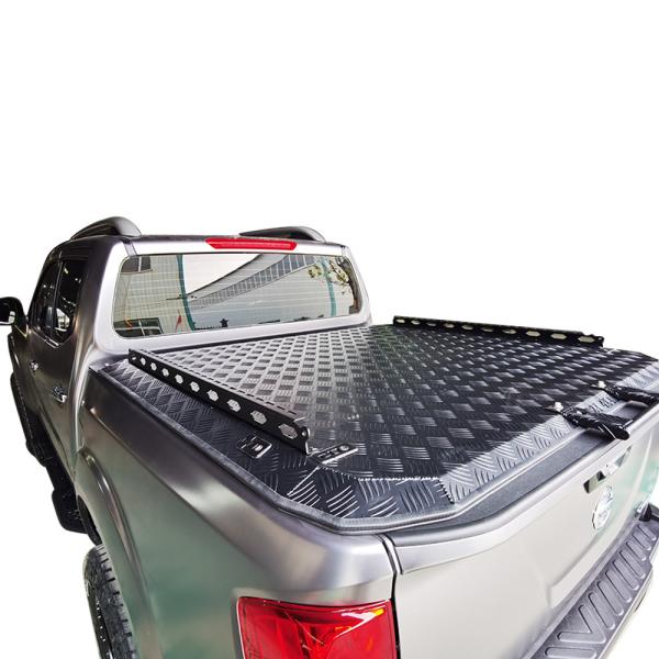 Black 4x4 Pickup Flat Canopy Aluminum Hard Lid Tonneau Cover for Toyota Tacoma 5