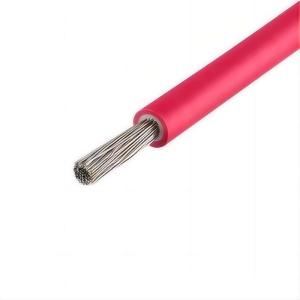 Wholesale Solar Panel Red 2mm 4mm 6mm PV Cable DC Rated Insulated Wire from china suppliers