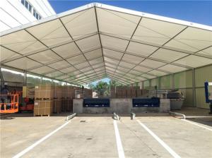 Wholesale Fire Resistant PVC Tarpaulins Temporary Garage Tent , Temporary Tent Structure Commercial Industrial from china suppliers