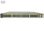 Original Used Cisco Switches WS-C3750V2-48PS-S 3750V2 48 10/100 PoE+ 4 SFP