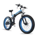 K8 Fat Tire Folding Electric Bike 1000w With 13AH Lithium Battery Multi Pattern