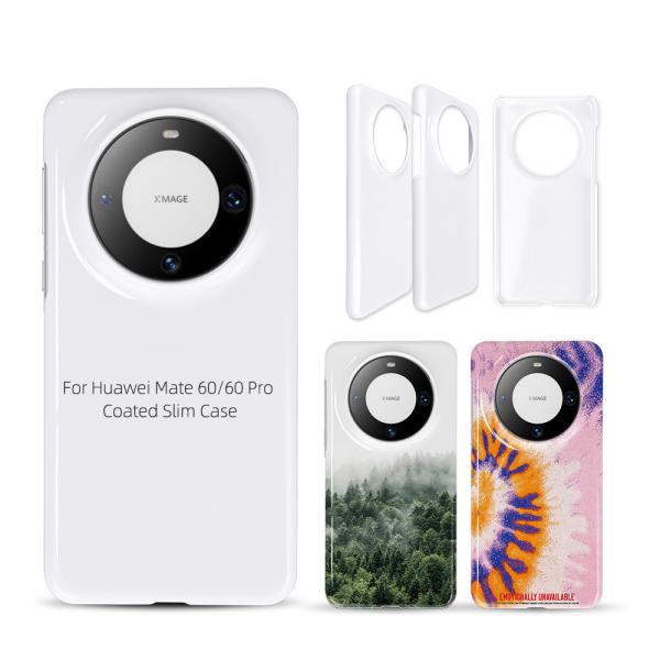 Blank Sublimation Phone Cases PC Coated Slim Cell Phone Case For Huawei Mate 60