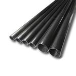 3K Carbon Fiber Telescope Tube With Twill Plain Woven Fabric