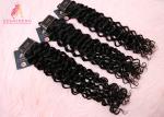 Double Weft Indian Virgin Hair Extensions / No Tangle Italian Wave Hair
