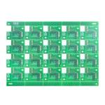 High TG TG170 Double Sided Printed Circuit Board Halogen Free 4mil