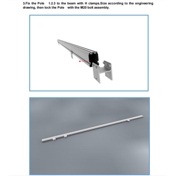 CE Certified Solar Home Systems for 25 Years Service Life Aluminium Solar Roof Carport