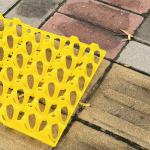 30 Holes Rectangular Plastic Egg Tray Eco Friendly
