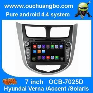 Wholesale Ouchuangbo Auto Multimedia GPS Navigation Hyundai Verna /Accent /Solaris Android 4.4 DVD P from china suppliers