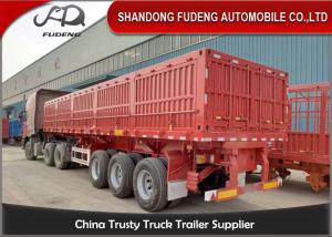 Wholesale Carbon Steel 45 Ton Tipper Semi Trailer For Sand / Stone / Bulk Cargo Transport from china suppliers