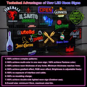 Wholesale Satom Wholesale Indoor Decoration Customized Beer Brand Logo Large Neon Sign from china suppliers