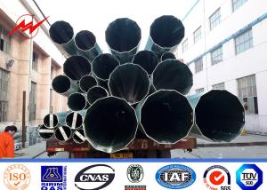 Wholesale 60FT Gr65 Material 6mm Electric Power Pole with climbing Rungs from china suppliers
