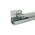 Damping Buffer Hidden Drawer Slides, Stainless Steel Furniture Replacement Parts