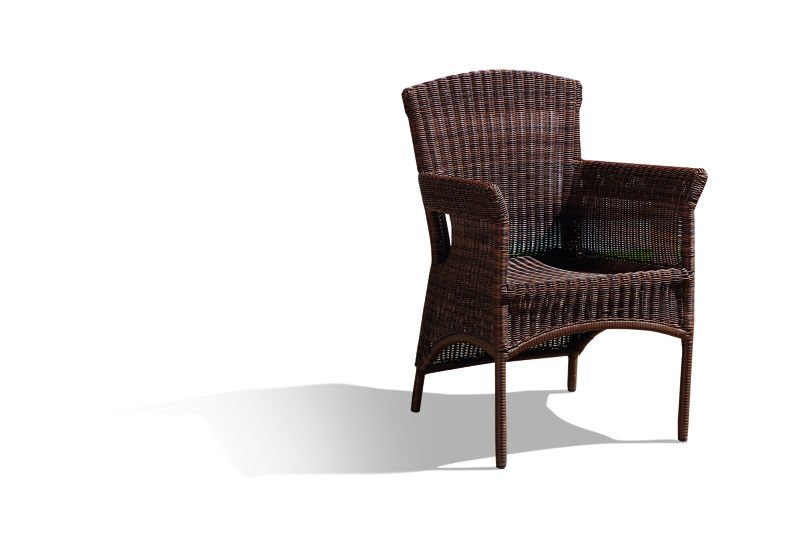 Outdoor Furniture Garden Dining Set Covered Rattan Chairs with Imported PU and 5 Year Frame