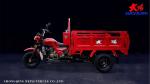 2021 Semi Cabin 300cc Motorized Cargo Tricycle with Front Hydraulic Spring Shock