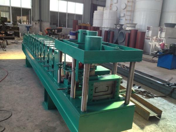 Hydraulic Pressure Metal Purlin Roll Formg Machine 5000Kg Uncoilers Loading