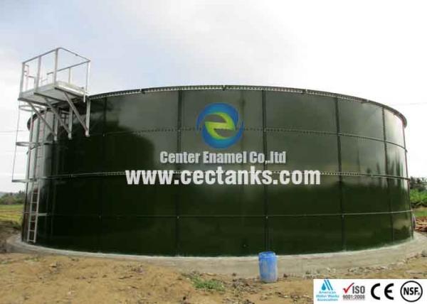 Glass Lined Waste Water Storage Tanks for Corrosive Chemical Material , BSCI