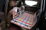 Mobile Car Travel Bed Mattress , Cartoon Pattern Portable Travel Mattress