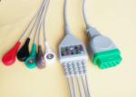 GE - Marquette Responder ECG Cable And Leadwires , 11Pins Green Connector