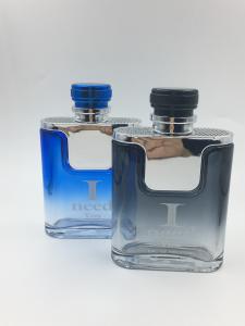 Wholesale 100ml Luxury Glass Perfume Bottle For Men Hot Stamping from china suppliers