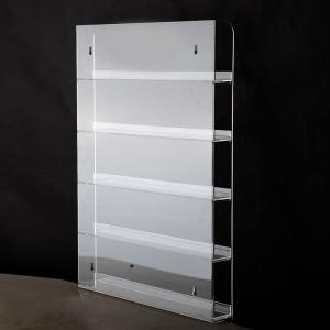 Wholesale Nail Polish Acrylic Display Rack Wall Mounted Shelf Organizer 5 Tiers from china suppliers