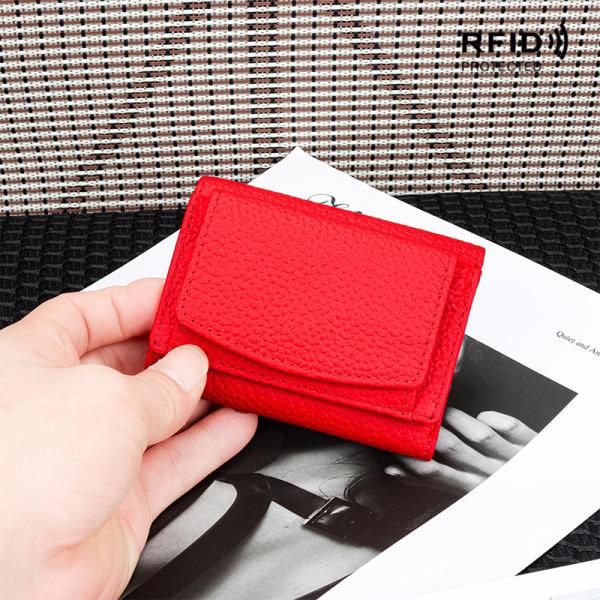 Short Fashion Women's Wallet with Large Capacity Multi-card Slots and Anti-theft