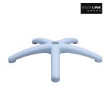 Office chair accessories white Plastic 800KG test Office Chair Swivel Base with