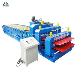 China Electrical 1250MM Width Double Deck Roll Forming Machine on sale