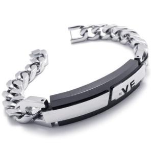 Wholesale High Quality Tagor Stainless Steel Jewelry Fashion Men's Casting Bracelet PXB005 from china suppliers