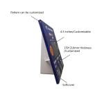 4.3inch LCD Video Brochure Card , Video In Print Brochure 150×210mm Size