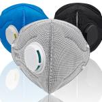 Safety Folding FFP2 Mask Anti Pollution Activated Carbon Respirator Mask