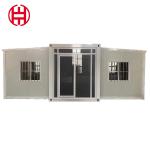 Shipping Container Frame House for Luxury Villa Prefabricated and Expandable
