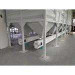 Portable Stainless Steel Rice Bin Square Grain Silo in Turkey Easy Install 150t
