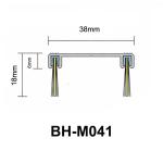 Commerial Door Bottom Brush Sweep 38mm Width RAVEN RP129F