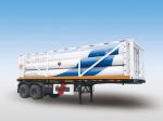 10 Tubes Lpg Trailers Transport Liquefied Petroleum Gas