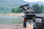 Fire Resistant Off Road Roof Top Tent Automatic Expanding And Collapsing