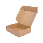 Kraft Paper Brown Carton Box , Custom Corrugated Boxes Thickness 0.23mm