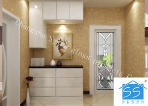 China Security Tempered Glass Panels , Architectural Decorative Door Glass Panels on sale