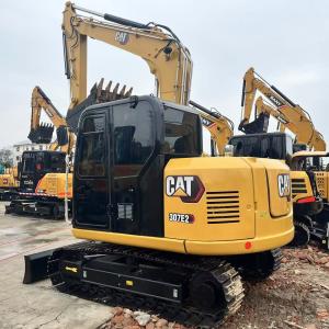Wholesale Mini Secondhand CAT 307E Excavators 7ton Used Backhoe Tracked Digger Machinery from china suppliers