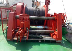 Wholesale 380v / 400v Electric Wire Rope Winch High Power Lebus Grooved Drum For Marine from china suppliers