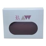 Rigid Cardboard Magnet Gift Boxes Hinged Cardboard Box With PVC Window