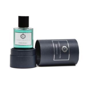Wholesale Black Paper Tube Packaging Custom Paper Packaging Boxes Perfume Bottle Gift Box from china suppliers